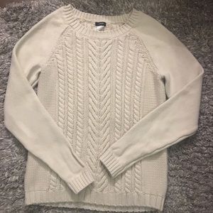 J crew Cable knit sweater